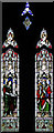 TQ3084 : St Andrew, Thornhill Square, Barnsbury - Stained glass window by John Salmon