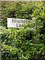 TM4681 : Roadsign on Clay Common Lane by Geographer