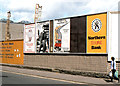 Advertising posters, Ballymena (1982)