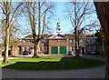 Double Garage with Clock Tower