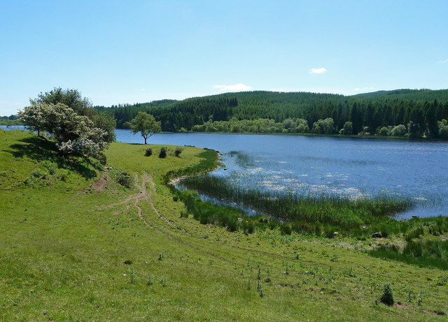 Woodhall Loch © Mary And Angus Hogg :: Geograph Britain And Ireland