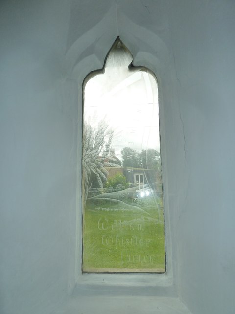 All Saints, Hannington: Whistler window