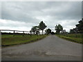 The entrance to Black Collar Hall Farm