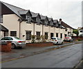 SO4940 : White Horse Square houses, Hereford by Jaggery