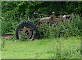 Rusting tractor near Tivey