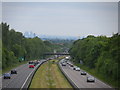 A10 from road bridge