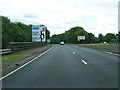 A71 nears Corsehill Mount Roundabout