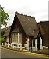 TQ2887 : Lodge, 57 Cholmeley Park, Highgate by Jim Osley