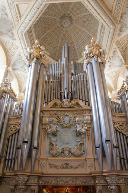 The organ, Blenheim Palace