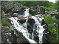 NN3218 : Waterfall on the Ben Glas Burn by Iain Russell