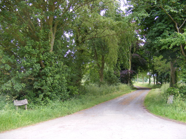 Entrance to Linstead Farm
