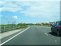 A726 as it crosses Peel Road bridge