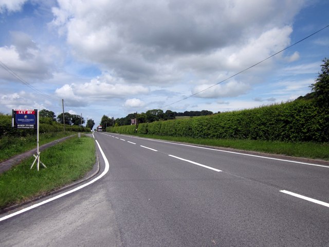 The A41 at Duckington