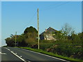 A cottage alongside the A395