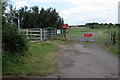 Footpath to Cranfield by the airfield