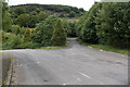 Road junction near Cwmtillery Lakes