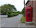 Telephone box on the Main Street of Shackerstone