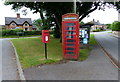 Telephone box on the Main Street of Congerstone