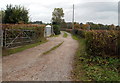 SO3206 : Farm access lane, Nantyderry by Jaggery