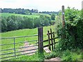 Signpost and Stile on the Reservoirs and Calke Walks