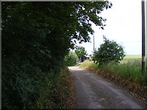 TM3176 : Entrance & Byway to Church & Magna Farms & Church Farm Cottage by Geographer