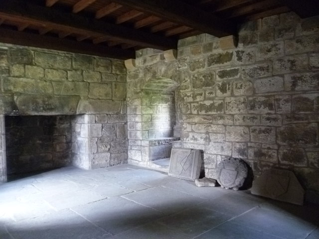 Inside Scotstarvit Tower