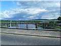 Looking north from A812 Leven Bridge