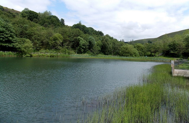 Northern end of a lake Cwmtillery Lakes 169 Jaggery Geograph Britain 