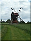 SP9952 : Stevington Windmill by Mr Biz