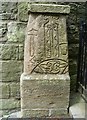 NO1816 : Pictish symbol stone at Abernethy by kim traynor