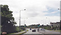 Town Meadows Way approaching Bridge Street roundabout