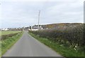 Approaching the A77 at Lagganholm