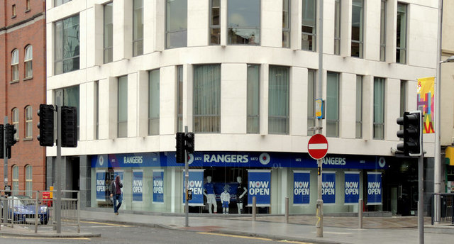 All Rangers at Rangers Megastore