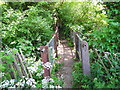 Cuddington Brook footbridge