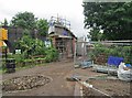 Building a footbridge at Trent Lane