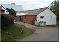 SO3205 : Church Farm buildings, Nantyderry by Jaggery