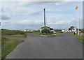 The entrance to Beadnell Bay holiday park