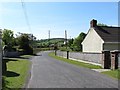 Sharp bend at the southern end of Ballynamona Road