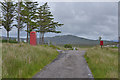 Telephone box and post box, Big Sand