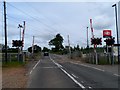 Millbrook station and level crossing