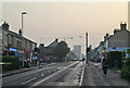 Cherry Hinton Road after rain