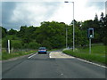 A81 northbound near Bankend House