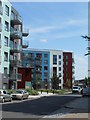 Housing block, south end of Palmerston Road