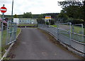SO2104 : Entrance to Abertillery Primary School and Nursery by Jaggery
