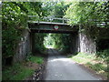 Holly Lane railway bridge, Howey