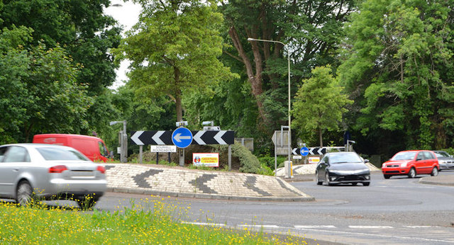 The Sourhill roundabouts, Ballymena/Galgorm