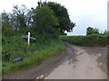 Road junction at Taw Green