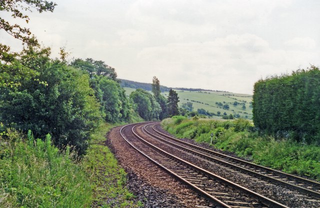 Site of Fourstones station, 1997