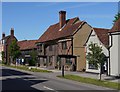 The High Street, Newport - with Monks Barn