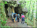 SX7466 : The Entrance to Joint Mitnor Cave, Higher Kiln Quarry, Buckfastleigh by Chris Reynolds